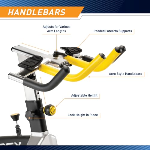 Marcy Club Revolution Indoor Cycle / Upright Exercise Bike JX-7038