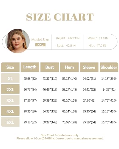 Siddhe Womens Clothes Plus Size 3/4 Sleeve Tops for Women Plus Size Tunic Tops to Wear with Leggings Work Blouses for Women Square Neck Work Shirts Navy Blue XL