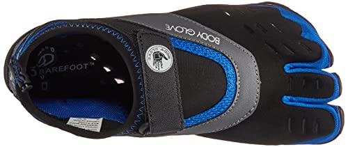 Body Glove Men's 3T Barefoot Max Water Shoe, Black/Dazzling Blue 7