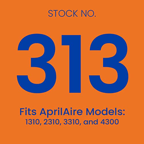 AprilAire 313 Replacement Filter for AprilAire Whole House Air Purifiers - MERV 13, Healthy Home Allergy, 20x20x4 Air Filter (Pack of 1)