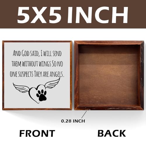 Funny Bathroom Quotes Bathroom Dog Decor Home Toilet Humor Sign Wooden Box Sign for Bedroom Bathroom Home Farmhouse Coffe Bar Wood Square Box Sign for Tabletop Bookshelf Tiered Tray Wall Decor