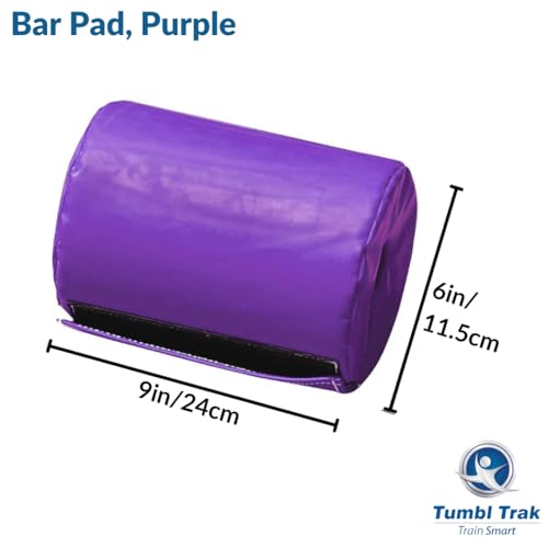 Tumbl Trak Gymnast Bar Pad, Purple, 9.5-Inch