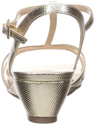 Paradox London Pink Women's Tessa Wedge Sandal, Silver, 11