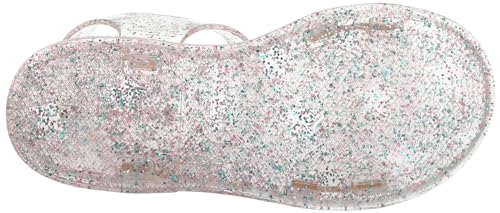 Carter's Kids IRIS7 Sandal, Grey Shimmer, 4 US Unisex Toddler