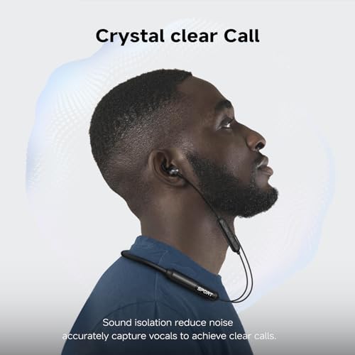 CXK Neckband Bluetooth Headphones, Bluetooth 5.3 Wireless Headphones 80Hrs Extra Long Playtime Stereo Bass in-Ear Headsets with Mic, IPX6 Waterproof Earbuds, Neckband Earphones for Sport, Business