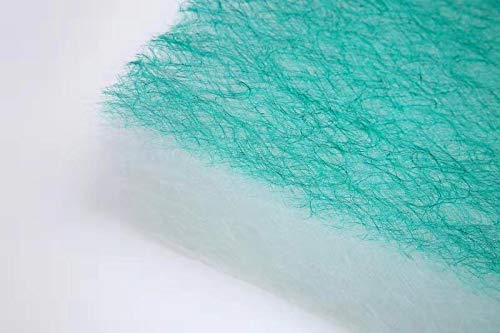 Paint Booth Exhaust Filter Pad, 20"x 20"x 2.5"(50 Pack), Spray Booth Filter, Fiberglass Paint Arrestor for Air Filter System(15 Gram)