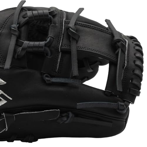 SSK Z5 Craftsman Infield Baseball Glove – 11.25” - 11.5” - 11.75” - 12” – Right & Left Hand Throw (Camel/Black - H Web, 12" - Right Hand Throw)