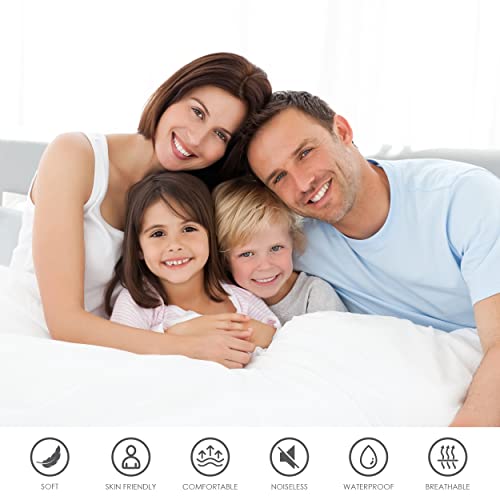 Utopia Bedding Premium Zippered Mattress Encasement (Fits 6 Inches Mattress, Twin) - Waterproof and Bed Bug Proof Mattress Protector - Six-Sided Mattress Cover