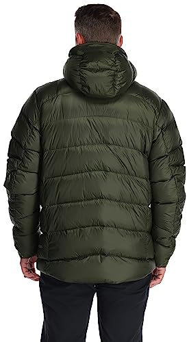 Rab Men's Neutrino Pro Down Jacket for Climbing and Mountaineering - Army - Small