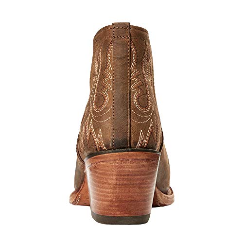 Ariat Womens Dixon Western Boot Spade Black 5.5