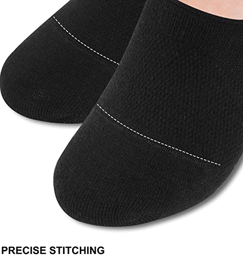 Hiltzo No Show Socks Non-Slip Low Cut Socks Breathable cotton Boat Liner Casual Socks for Women 3/6 Pairs 3BeigeL