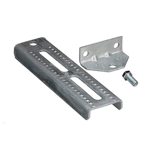 Seachoice Swivel Bolster Bracket, 8 In., Boat Trailer, Galvanized Grey