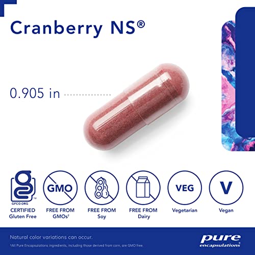 Pure Encapsulations Cranberry NS | Hypoallergenic Supplement to Support Urinary Tract Health | 90 Capsules