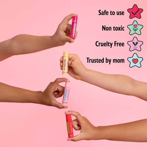 Lip Smacker Sanrio Hello Kitty & Friends Pack - 10 Moisturizing Lip Balms, Hydrating & Protecting - Cruelty-Free