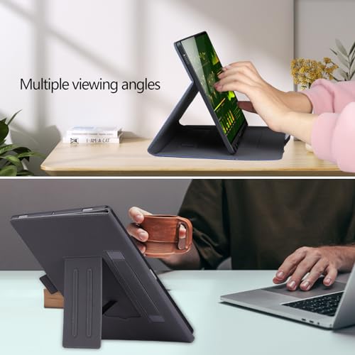 KUAELEN Case for Samsung Galaxy Tab S9 Plus 12.4 Inch 2023 with S Pen Holder (SM-X810/X816B/X818U),Blue