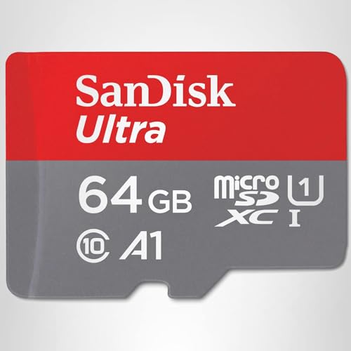 SANDISK 256GB Ultra microSDXC UHS-I Memory Card with Adapter - Up to 150MB/s, C10, U1, Full HD, A1, MicroSD Card - SDSQUAC-256G-GN6MA