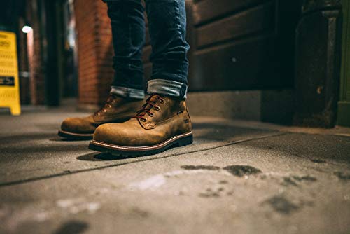 Kodiak Men's 8-Inch McKinney Soft Toe Waterproof Industrial Boot, Brown, 15 Wide