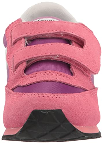 Saucony Unisex-child Baby Jazz Hook & Loop Seasonal , BLACK/WHITE, 10 M