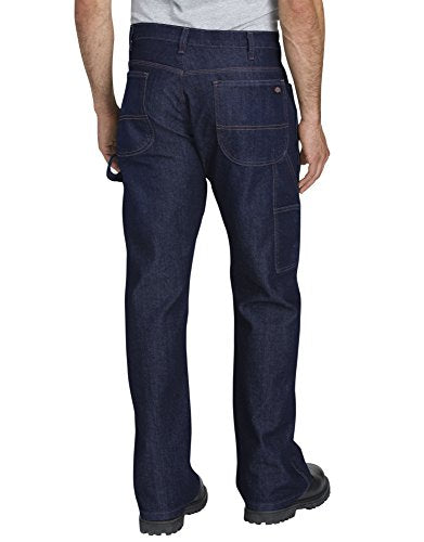 Dickies Men's Relaxed Fit 5-Pocket Flex Performance Jean, Indigo Blue, 38x30
