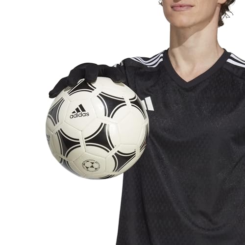 adidas Unisex-Adult Tiro League Field Play Goalie Gloves, Black/White/Black, 4