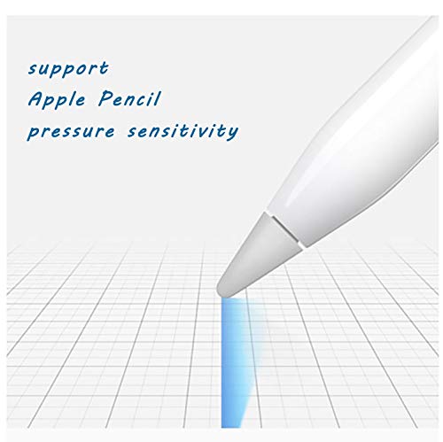Replacement Tips Compatible with Apple Pencil 2 Gen iPad Pro Pencil, Logitech Crayon Digital Pencil - Apple Pencil iPencil Nib for iPad Apple Pencil 1 st/Pencil 2 Gen White 4 Pack