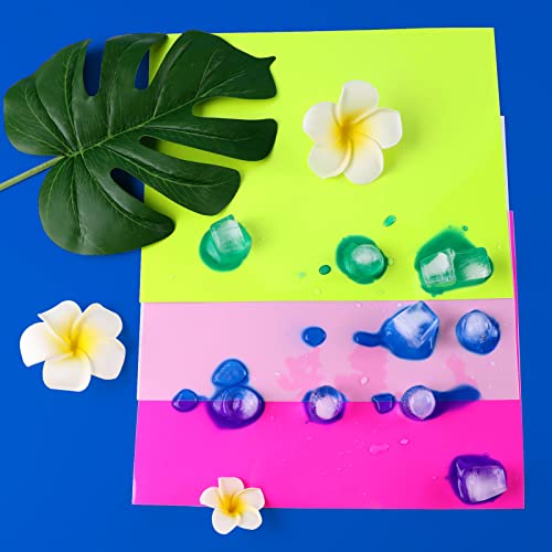 HTVRONT Permanent Adhesive Vinyl Sheets for Cricut Machine, 40 Sheets 12" x 12" Permanent Vinyl Bundle for Cups, Decals, Craft Projects