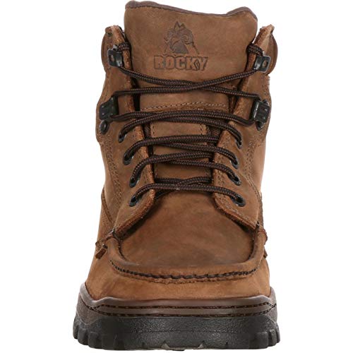 ROCKY Men's FQ0008723 Hiking Boot, Light Brown, 6.5 M US