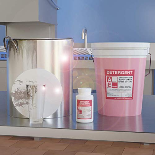 Active Element Commercial Dishwasher Detergent - Makes One 5 Gallon Pail - Industrial Dish Detergent - For High and Low Temp Dishwasher Machine