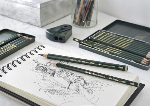 Faber-Castell 9000 Graphite Sketch Pencil Sets Art 8B - 2H set of 12