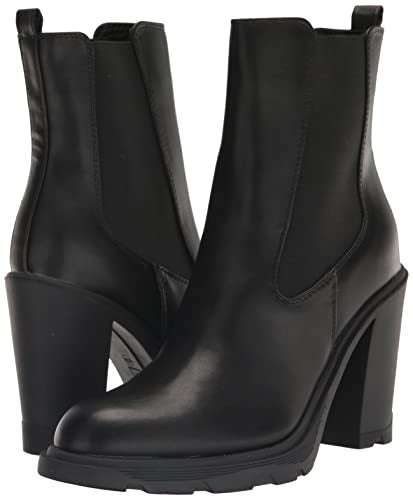 Nine West Women's Ream Ankle Boot, Black, 10