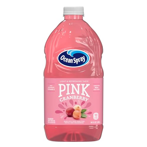 Ocean Spray® Pink Cranberry Juice Cocktail, 64 Fl Oz Bottle (Pack of 1)