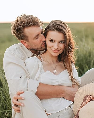 FANCIME Tree of life November Birthstone Necklace for Women Sterling Silver Tree Jewelry Natural Citrine Pendant Yellow Topaz Gemstone Anniversary Birthday Christmas Gifts for Wife Mom Her