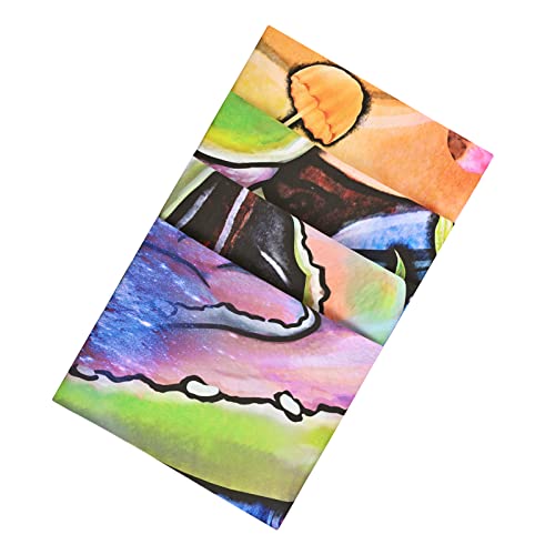 Krelymics Frog Tapestry Mushroom Tapestry Mystic Eyes Tapestries Moon Phase Tapestry Abstract Tapestry Wall Hanging for Room(51.2 x 59.1 inches)
