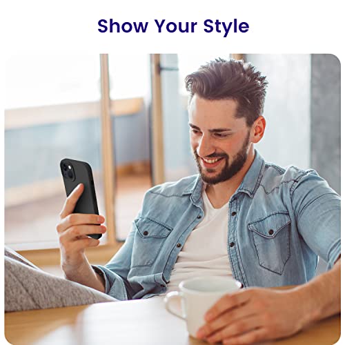 OTOFLY Designed for iPhone 13 Case, Silicone Shockproof Slim Thin Phone Case for iPhone 13 6.1 inch Stone