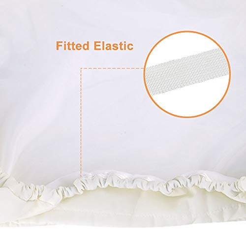 COSFLY Air Conditioner Cover for Outside Units-Durable AC Cover Water Resistant Fabric Windproof Design -Square Fits up to 40 x 40 x 48 inches