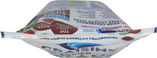 Ocean Spray Craisins Dried Cranberries, Reduced Sugar, 20 Ounce