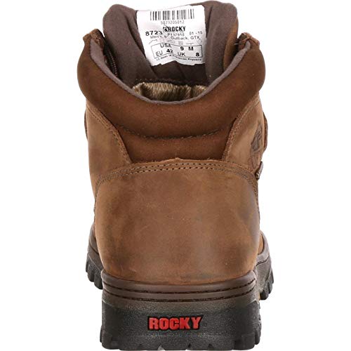 ROCKY Men's FQ0008723 Hiking Boot, Light Brown, 6.5 M US