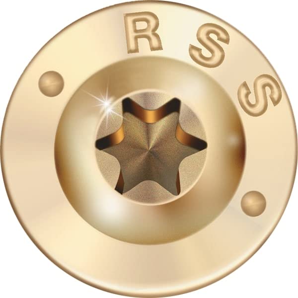 GRK Fasteners-10221 772691102218 RSS Bulk 5/16-Inch by 3-1/8-Inch Screw, 500 per Box, 3.125 inches, Yellow