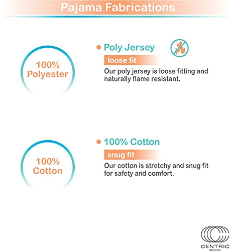 Nickelodeon Boys' Paw Patrol 6-Piece Snug-fit Cotton Pajama Set, Soft & Cute for Kids, Grey/Red/Blue, 2