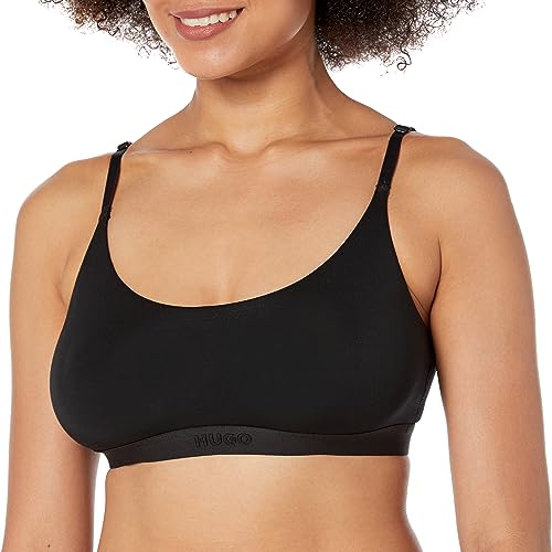 HUGO Tonal Logo 2 Pack Bralette