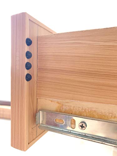 LLRY 100 Pieces Rubber Feet Pads Adhesive Buffer Pads Door Bumpers Self Stick Noise Dampening Pads Small Clear Soft Close Cabinet & Furniture Bumpers 9 mm Diameter x 3 mm (Black)