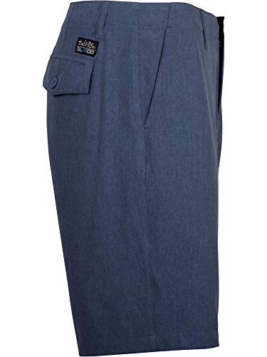 Salt Life Mens Transition Walkshort, Blue Fog, 28