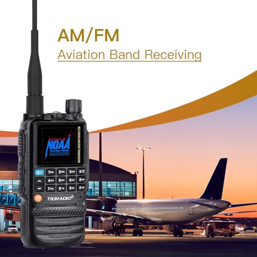 TIDRADIO TD-H3 GMRS Radio Multi-Band Receiving Long Range Walkie Talkies,USB-C Programming & Charging,2500mAh Battery,AM/FM Reception,Wireless Radio Replication,DTMF NOAA VOX SCAN,Support Chirp