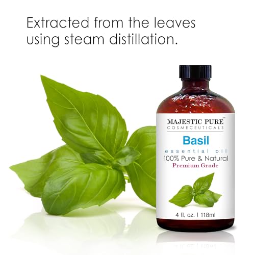 MAJESTIC PURE Geranium Essential Oil | 100% Pure and Natural Geranium Oil | Premium Grade Essential Oils for Hair Care, Home Diffusers, Skin, Aromatherapy, Massage and Humidifiers | 1 Fl Oz
