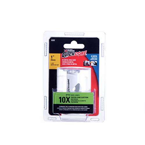 Disston E0100224 Blu-MOL QUICKCORE Xtreme Bi-Metal Hole Saw, 7" Clamshell Size, 5-1/4"