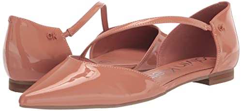 Calvin Klein Women's Sannie Flat, Dark Blue 400, 11