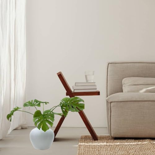 Mythlty 2 Artificial Tropical Monstera Plants Real Touch for Pot or in Vases Fake Plant with Stems and Roots Faux Greenery Wall Decor for Indoor Outdoor Home Office (Monstera)