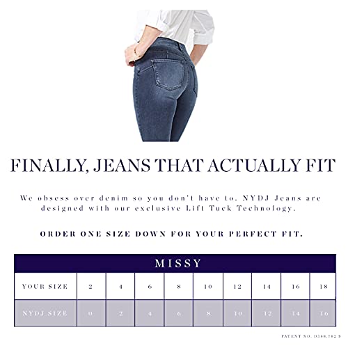 NYDJ Women's Ami Skinny Jeans In Sure Stretch Denim, Mabel, 18