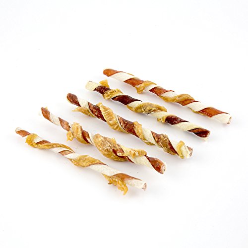 Good 'N' Fun Triple Flavor Twist Rawhide Treats For Dogs, 35 count