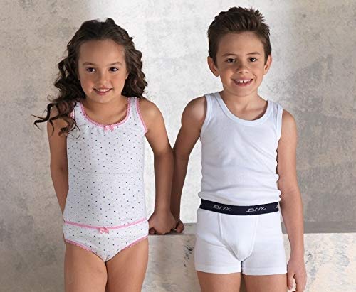 Brix Boys Undershirt Tank Top - Tagless 100% Cotton Super Soft 4 Pack Novelty.